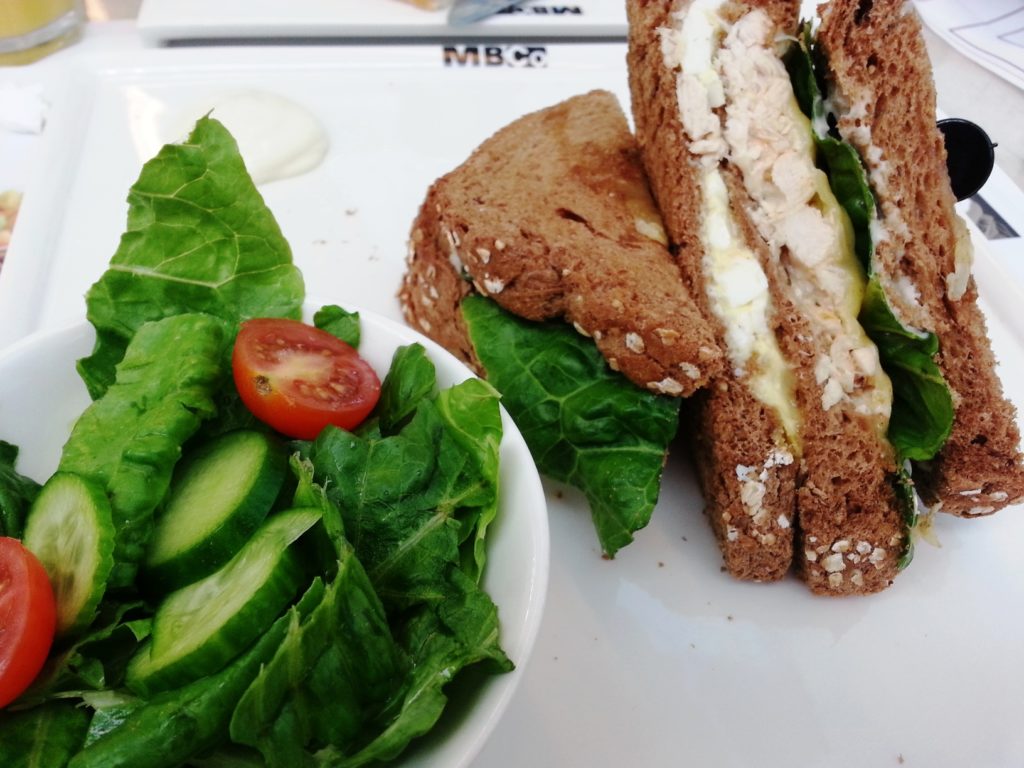 Montreal Bread Company Gate Mall Doha Food Qatar Eating Club Sandwich Salad Chips