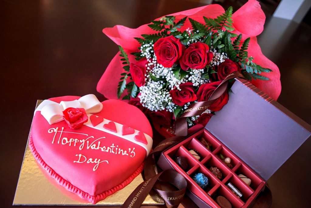 Biscotti Grand Hyatt Doha Valentines Day