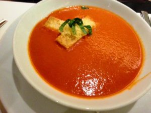 Market W Hotel West Bay Doha Food Qatar Eating Business Lunch Tomato Soup