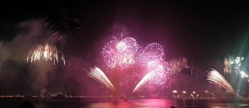 Fireworks Qatar Eating