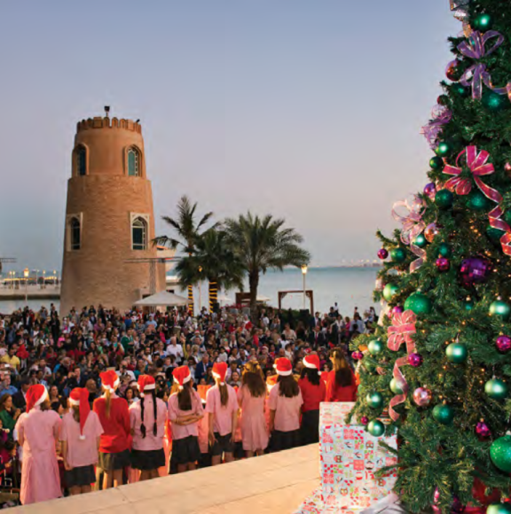 Christmas-Doha-Qatar-Trees-Santa-Xmas-Four-Seasons