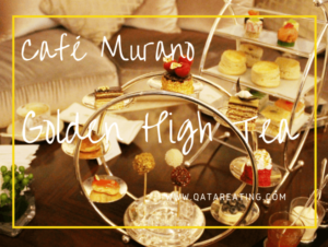 Café Murano – Golden High Tea