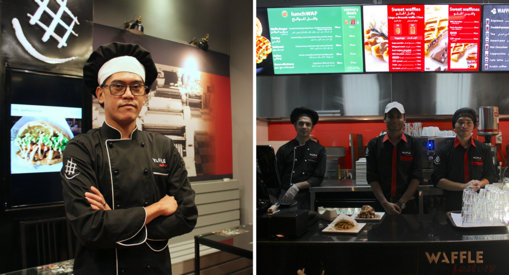 Wondrous Waffles at Waffle Factory! Qatar Eating