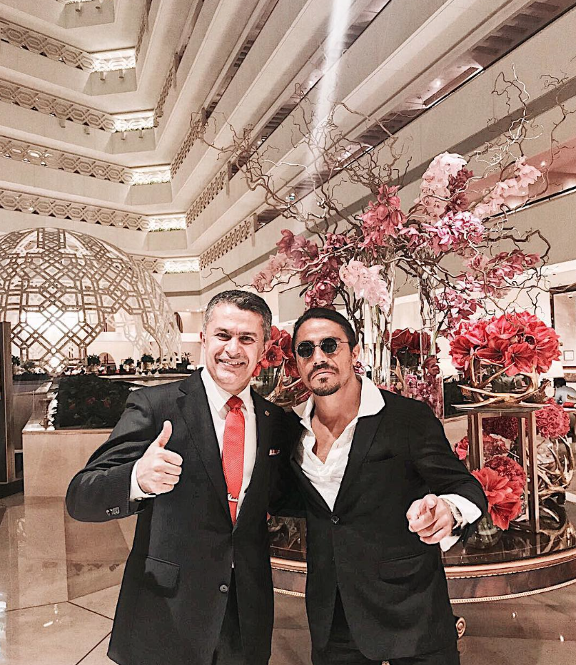 Nusr Et Steakhouses Sheraton Doha Nusret Gokce Is The Man Better Known As Saltbae Doha Qatar