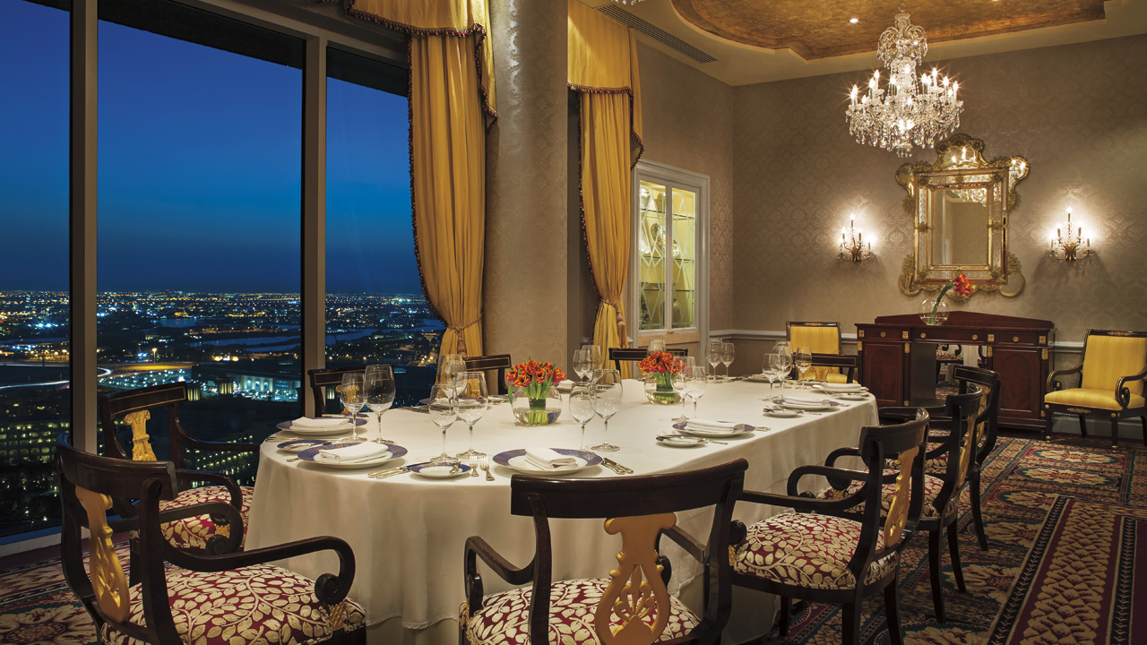La Mer Private Dining Ritz Carlton Doha