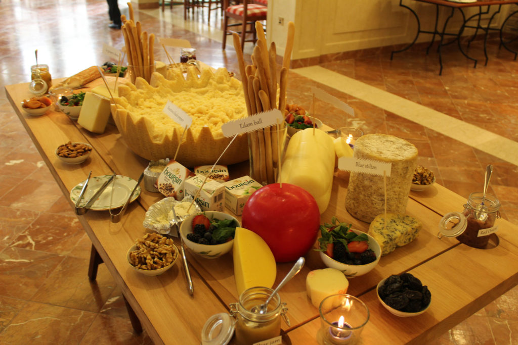 La Veranda Sheraton Doha Qatar Eating Cheese