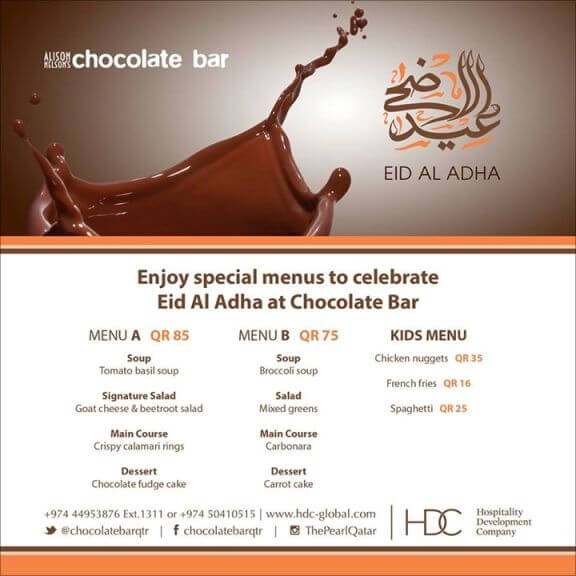 Eid-in-Qatar-Eid-Al-Adha-Where-To-Eat-This-Eid-Doha-Qatar-Eating-Doha-Chocolate-Bar-Pearl-Qatar