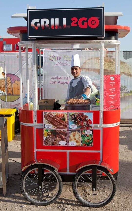 Food-Festival-Qatar-Eating-Food-Cart-Grill2Go-TheVillage-Souq-Waqif-Qatar-Menu