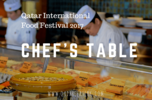 QIFF 2017: Chef’s Table Events