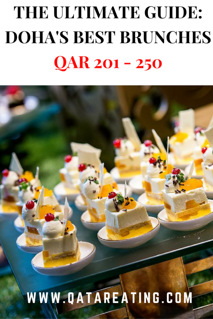 The Ultimate Guide to Doha's Best Brunches 2018 Qatar Eating
